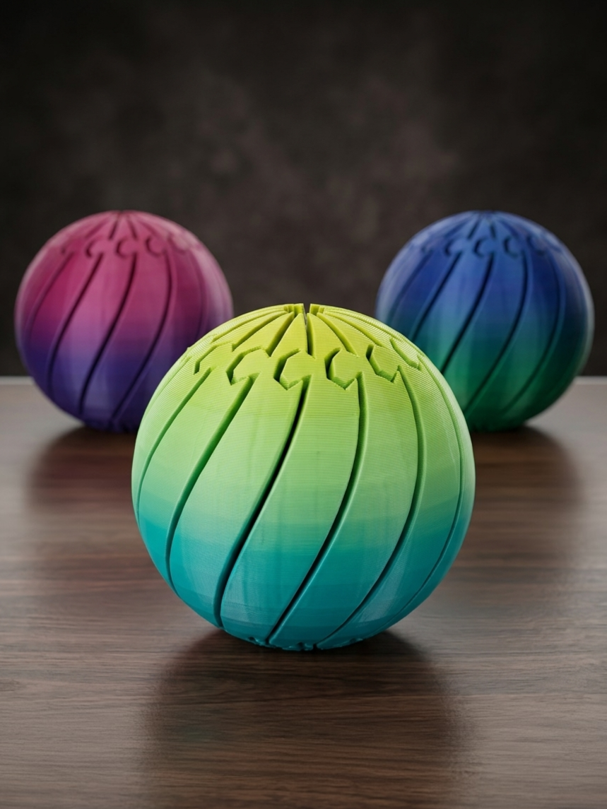 Geometric Interlocking Sphere